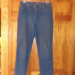 GLORIA VANDERBILT "Amanda" blue jeans sz 12 woman